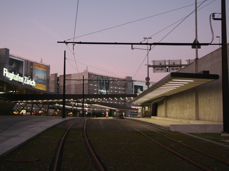 Haltestelle Zürich Flughafen